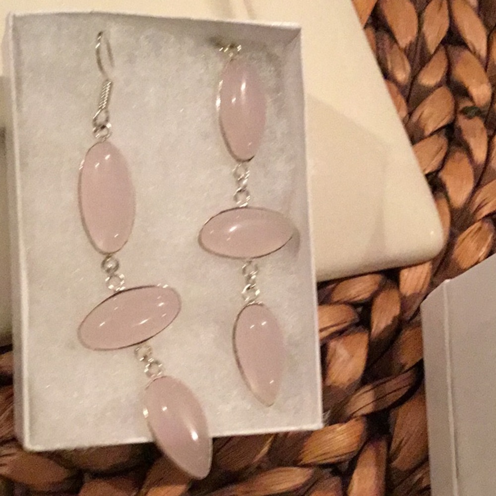 Chalcedony Gemstone 925 Silver Overlay